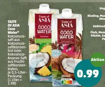 PENNY Taste Of Asia Coco Water Angebot