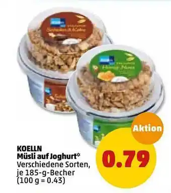 PENNY Koelln Müsli Auf Joghurt Angebot