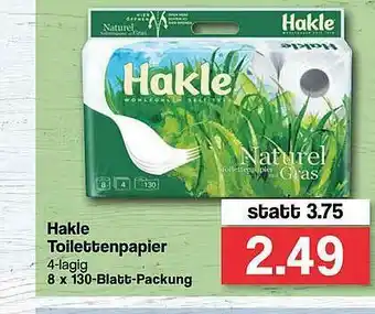 Famila Nord West Hakle Toilettenpapier Angebot