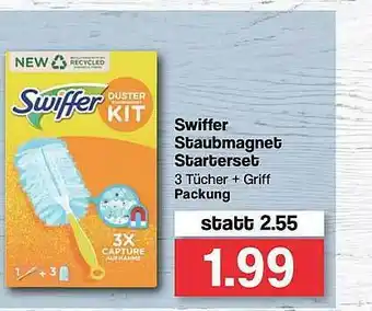 Famila Nord West Swiffer Staubmagnet Starterset Angebot