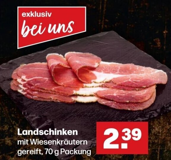Handelshof Landschinken 70 g Packung Angebot