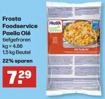 Handelshof Frosta Foodservice Paella Olé 1,5 kg Beutel Angebot