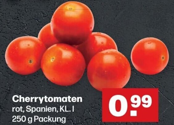 Handelshof Cherrytomaten 250 g Packung Angebot