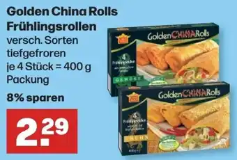 Handelshof Golden China Rolls Frühlingsrollen 400 g Packung Angebot