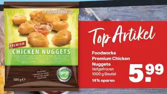 Handelshof Foodworks Premium Chicken Nuggets 1000 g Beutel Angebot