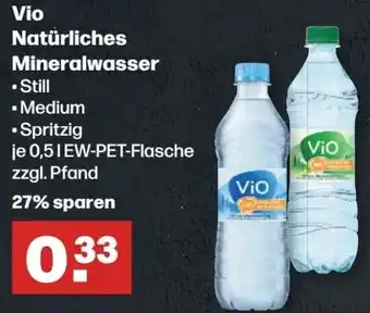 Handelshof Vio Natürliches Mineralwasser 0,5 L Angebot