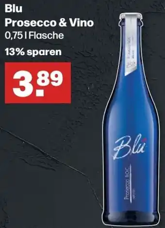 Handelshof Blu Prosecco & Vino 0,75 L Flasche Angebot