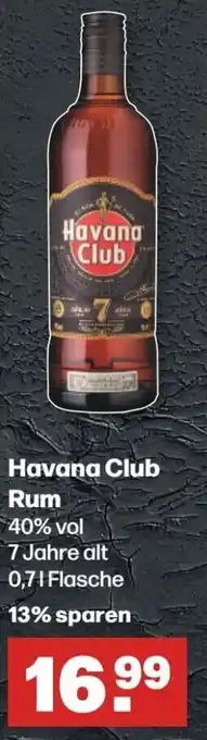 Handelshof Havana Club Rum 0,7L Flasche Angebot