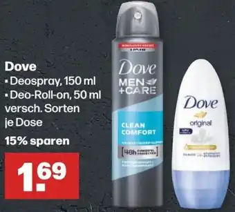 Handelshof Dove Deospray, 150 ml Angebot