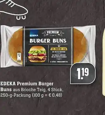 Scheck-in-Center Edeka Premium Burger Angebot