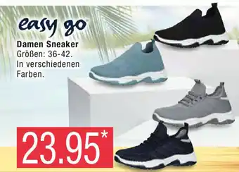 Marktkauf easy go Damen Sneaker Größen: 36-42. In verschiedenen Farben. Angebot