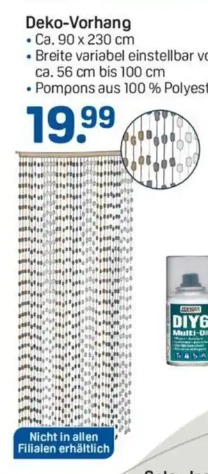 Rossmann Deko-Vorhang ca. 56 cm bis 100 cm Angebot