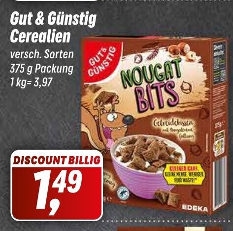 Simmel Gut & Günstig Cerealien 375g Angebot