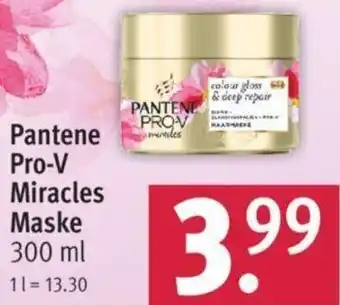 Rossmann Pantene Pro-V Miracles Maske 300 ml Angebot