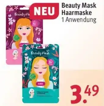 Rossmann Beauty Mask Haarmaske 1 Anwendung Angebot