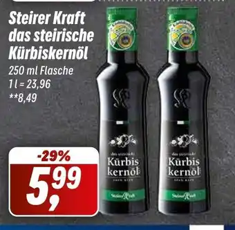 Simmel Steirer Kraft das steirische Kürbiskernöl 250 ml Angebot