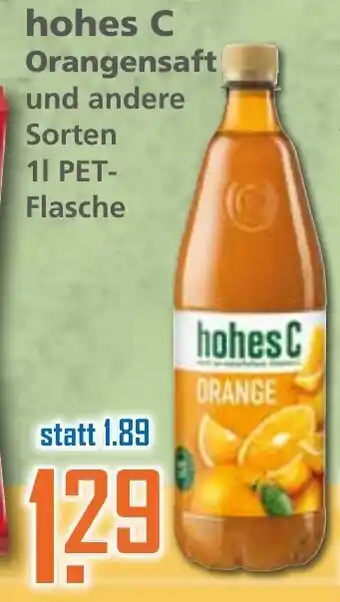 Klaas und Kock Hohes C Orangensaft 1L Angebot