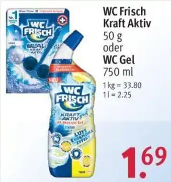 Rossmann WC Frisch Kraft Aktiv 50 g oder WC Gel 750ml Angebot