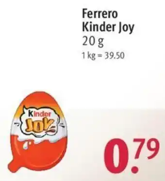 Rossmann Ferrero Kinder Joy 20g Angebot