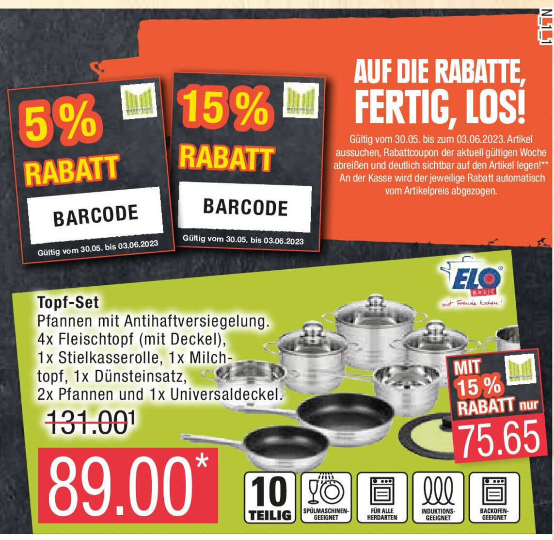 Marktkauf ELO Topf-Set Angebot