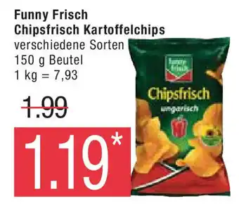 Marktkauf Funny Frisch Chipsfrisch Kartoffelchips 150 g Angebot