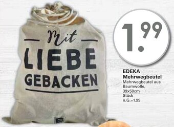 WEZ EDEKA Mehrwegbeutel Angebot