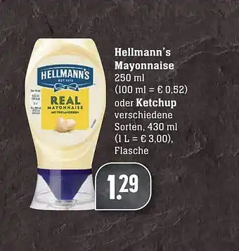 Scheck-in-Center Hellmann's Mayonnaise Angebot