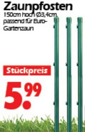Wreesmann Zaunpfosten Angebot