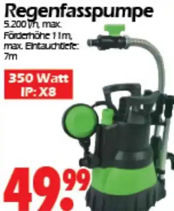 Wreesmann Regenfasspumpe 350 Watt Angebot