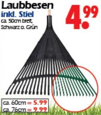 Wreesmann Laubbesen inkl. Stiel Angebot