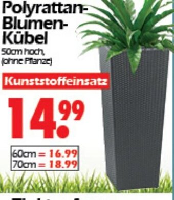 Wreesmann Polyrattan-Blumen-Kübel Angebot