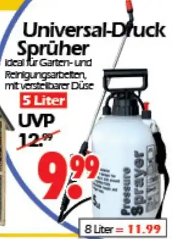 Wreesmann Universal-Druck Sprüher 5 Liter Angebot