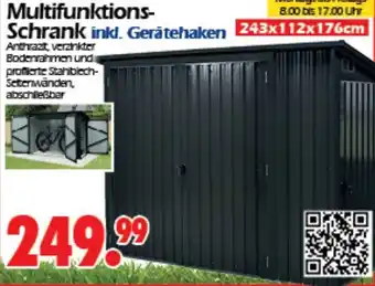 Wreesmann Multifunktions- Schrank inkl. Gerätehaken Angebot