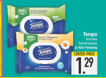 E-Center Tempo feuchtes Toilettenpapier Angebot