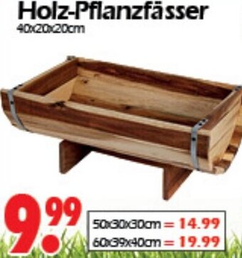 Wreesmann Holz-Pflanzfässer Angebot