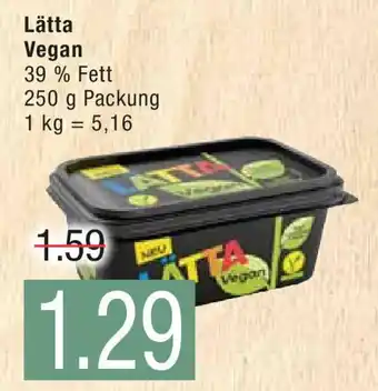 Marktkauf Lätta Vegan 39 % Fett 250 g Angebot