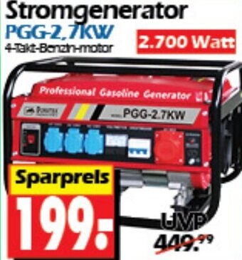 Wreesmann Stromgenerator PGG-2.7KW Angebot