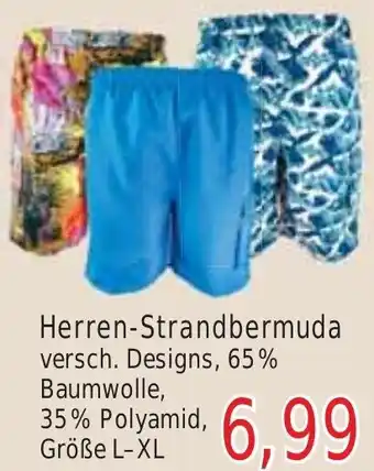 Wiglo Wunderland Herren-Strandbermuda Angebot