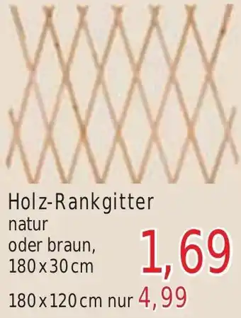 Wiglo Wunderland Holz-Rankgitter Angebot