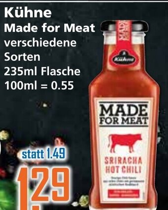 Klaas und Kock Kühne Made for Meat 235ml Angebot