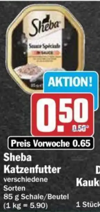 Hit Sheba Katzenfutter 85 g Schale/Beutel Angebot