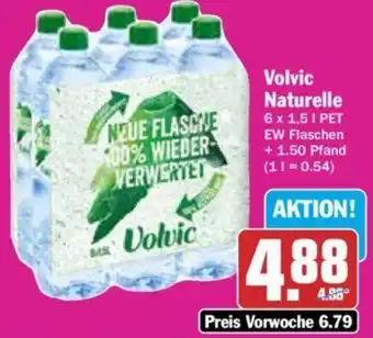 Hit Volvic Naturelle 6x1,5 L Angebot