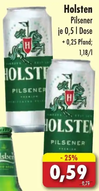 Lösch Depot Holsten Pilsener 0,5 L Dose Angebot