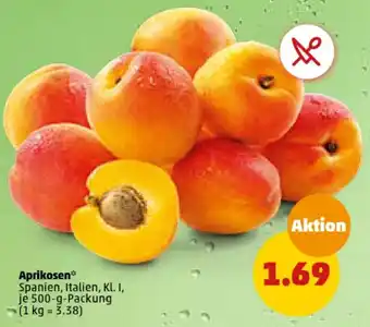 PENNY Aprikosen* 500-g-Packung Angebot