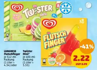 PENNY LANGNESE Flutschfinger Mini* je 512-ml-Packung Angebot