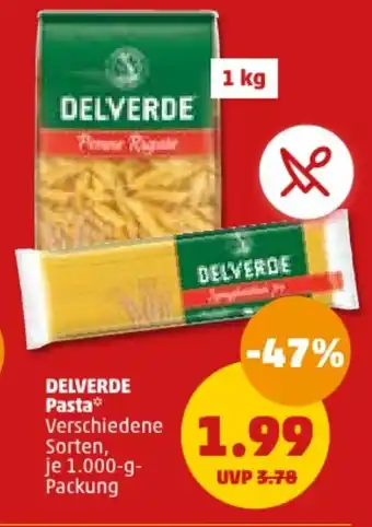 PENNY DELVERDE Pasta* je 1.000-g-Packung Angebot