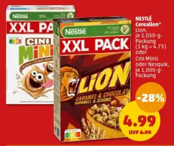 PENNY NESTLÉ Cerealien** je 1.050-g-Packung Angebot