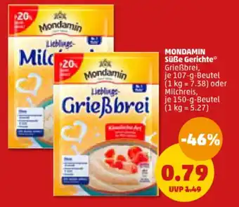 PENNY MONDAMIN Süße Gerichte* je 150 g Beutel Angebot