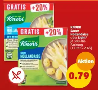 PENNY KNORR Sauce Hollandaise oder Light* je 300-ml-Packung Angebot