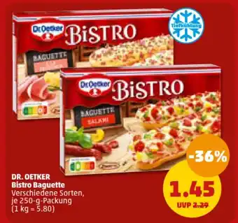 PENNY DR. OETKER Bistro Baguette je 250-g-Packung Angebot